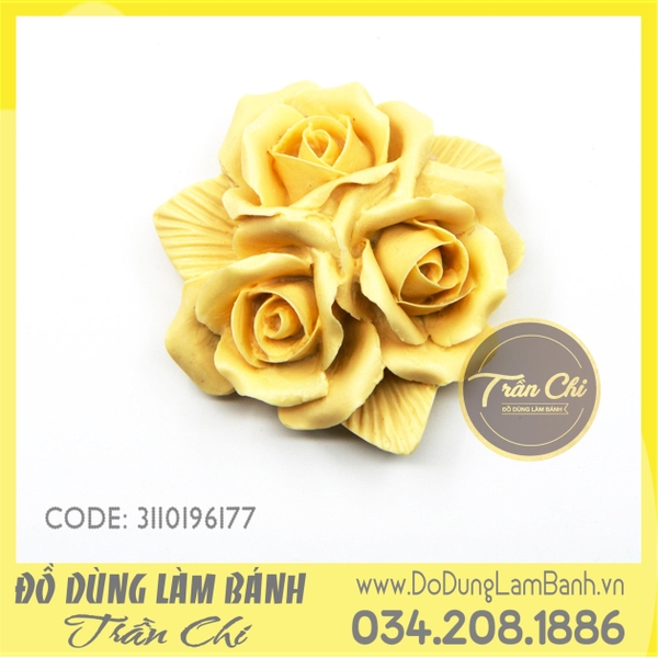 Khuôn silicone Chùm Hồng 3c LỚN