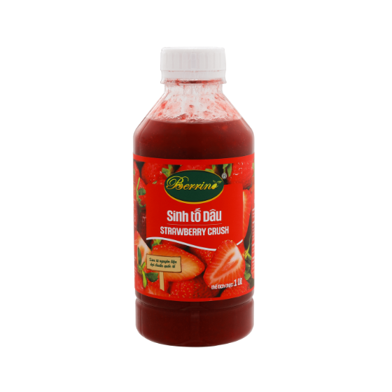 Sinh tố Dâu BERRINO - Chai 1L