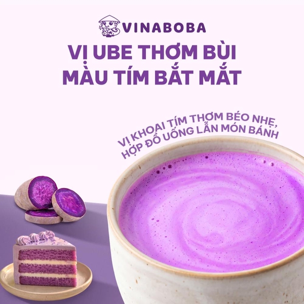 Bột Khoai Tím UBE VINABOBA - Gói 80gr