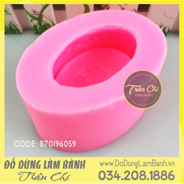 Khuôn silicone Thỏi vàng mặt in chữ 1c lớn