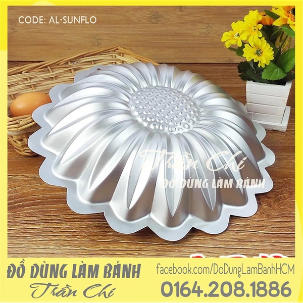 Khuôn hoa hướng dương nhôm đúc liền