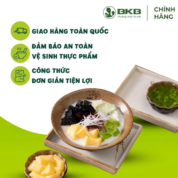 Bột Cốt Dừa BKB - Gói 1kg