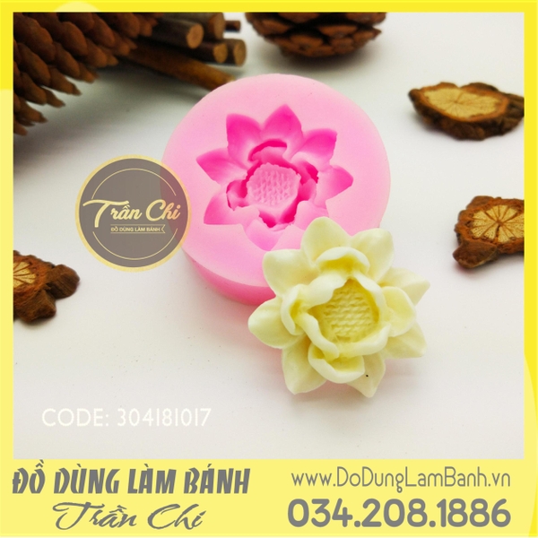 SF655 - Khuôn silicone hoa SEN nở nhí (10/7)