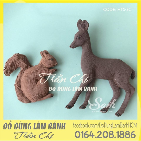 Hươu, Thỏ, Sóc 3c