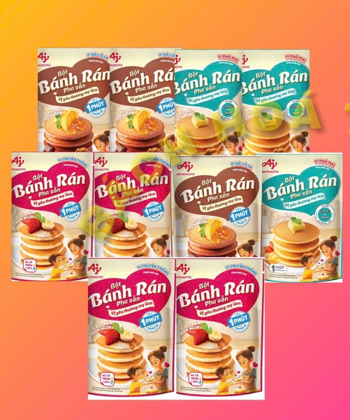 Bột Bánh Rán pha sẵn vị PHÔ MAI Ajinomoto - Gói 150gr