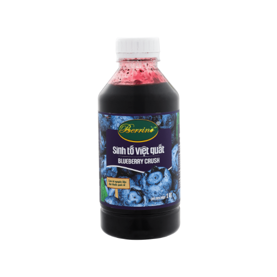 Sinh tố Việt Quất BERRINO - Chai 1L