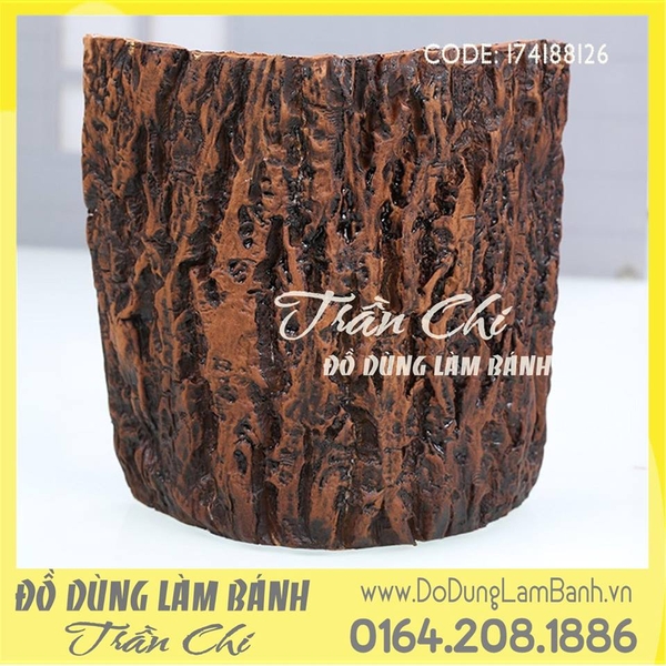 Khuôn silicone Vân khúc cây lớn - Xám (BEST)