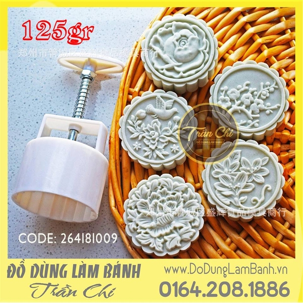 TTLX 125gr - 05 mặt tròn (chim, hoa, cành hoa)