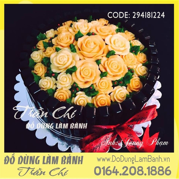 Khuôn silicone vỉ Thanh que đứng 10c