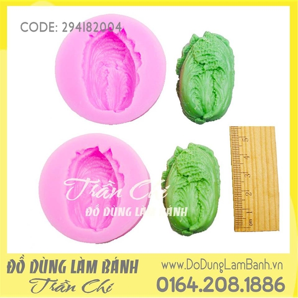 Khuôn silicone Cải thảo 1c