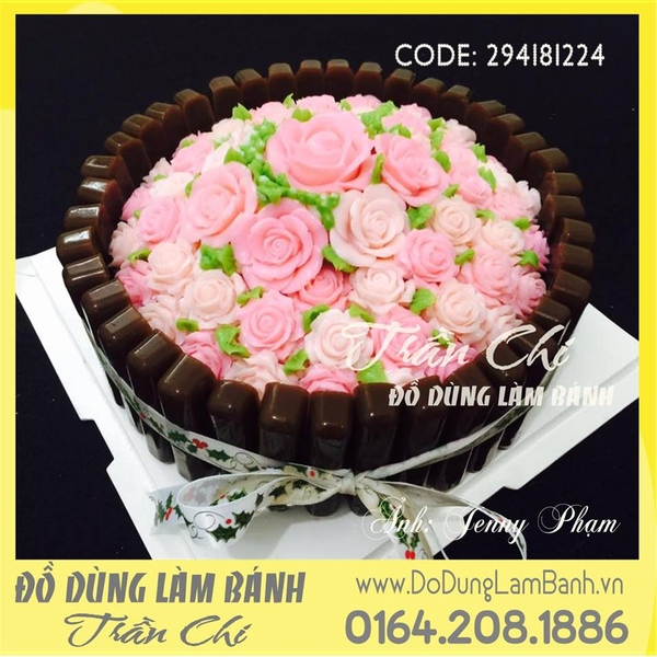 Khuôn silicone vỉ Thanh que đứng 10c