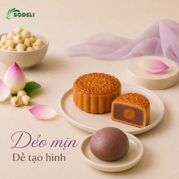 SODELI - Nhân Hạt Sen Khoai Môn - Gói 1kg