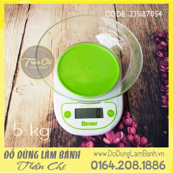 Cân điện tử BEOW BO-T03 - 1gr-5kg (Updated 11/21)