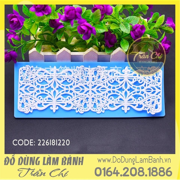 Khuôn silicone Lace ngắn - Style 14