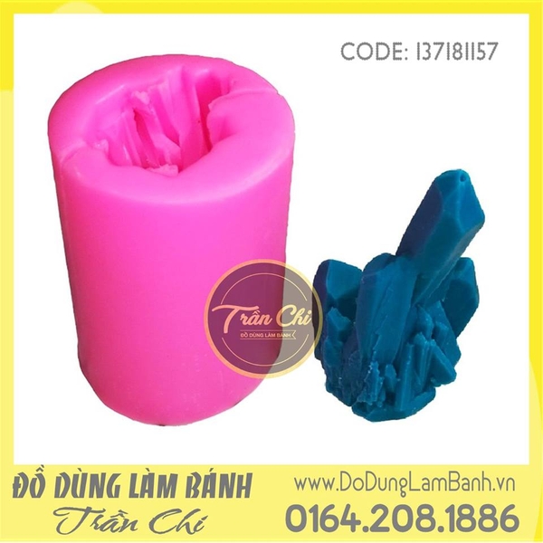 Khuôn silicone Băng đá trụ đại