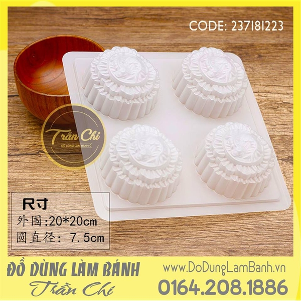 Khuôn nhựa cá 4c tròn