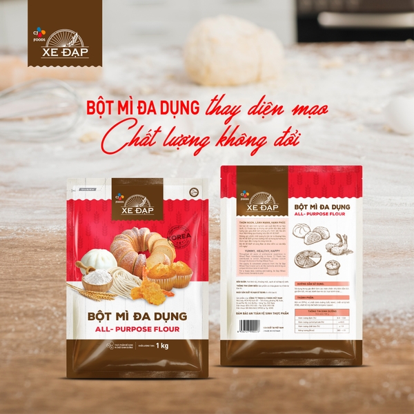 XE ĐẠP - Bột Mì Đa Dụng số 11 - Gói 1kg