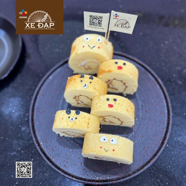 XE ĐẠP - Bột trộn sẵn Bánh CHIFFON - Gói 1kg