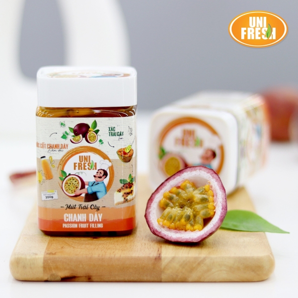 UniFresh M07 - Mứt Chanh Dây - Hủ 350gr