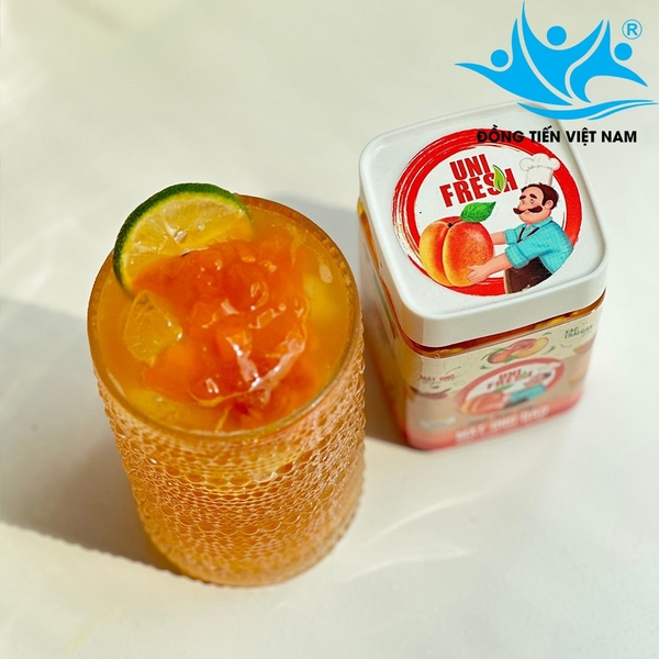 UniFresh M04 - Mứt Mật Ong Đào - Hủ 350gr