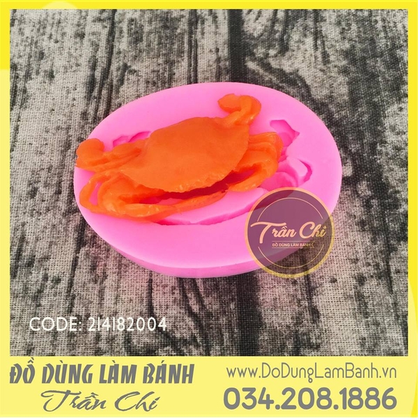 Khuôn silicone Ghẹ 1c