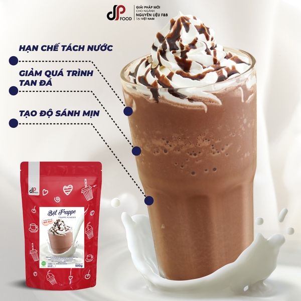 Bột Đá Xay Frappe Base DPFOOD - Gói 500gr