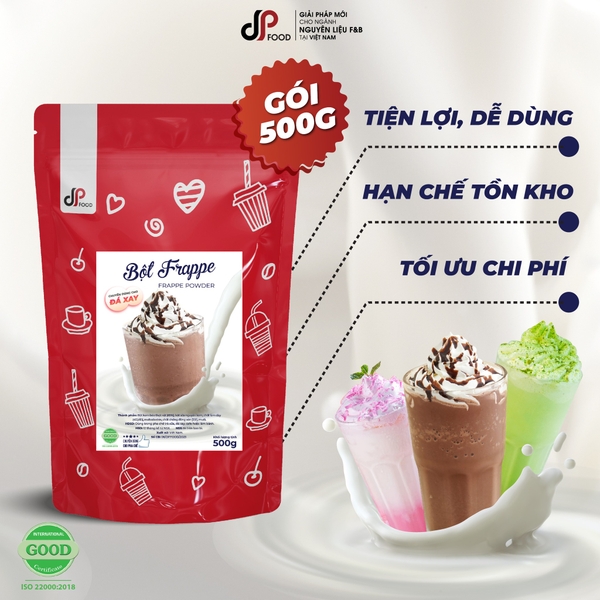 Bột Đá Xay Frappe Base DPFOOD - Gói 500gr