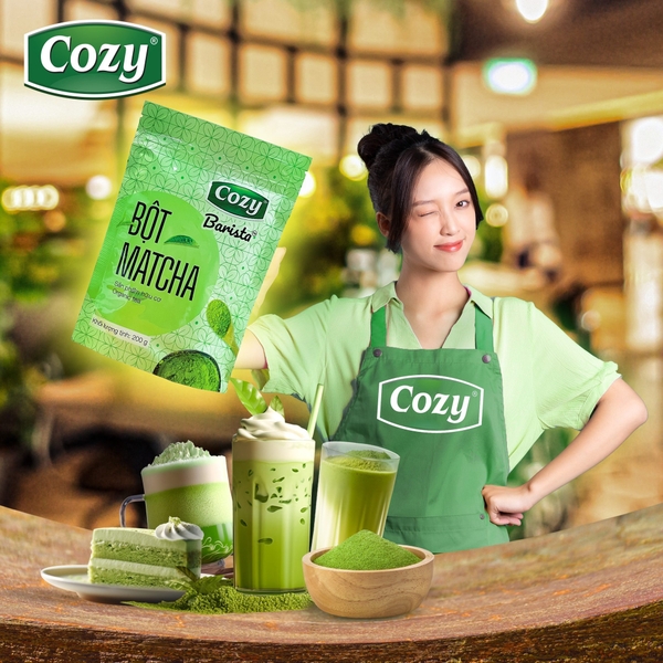 Bột Trà Xanh MATCHA COZY Barista - Gói 200gr