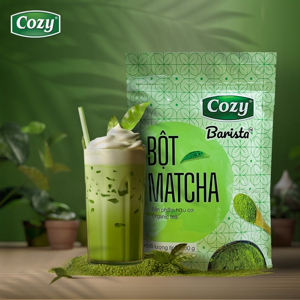 Bột Trà Xanh MATCHA COZY Barista - Gói 200gr
