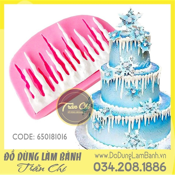Khuôn silicone Băng đá