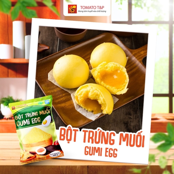 Bột Trứng Muối Gum Egg Tomato TORNADO - Gói 100gr
