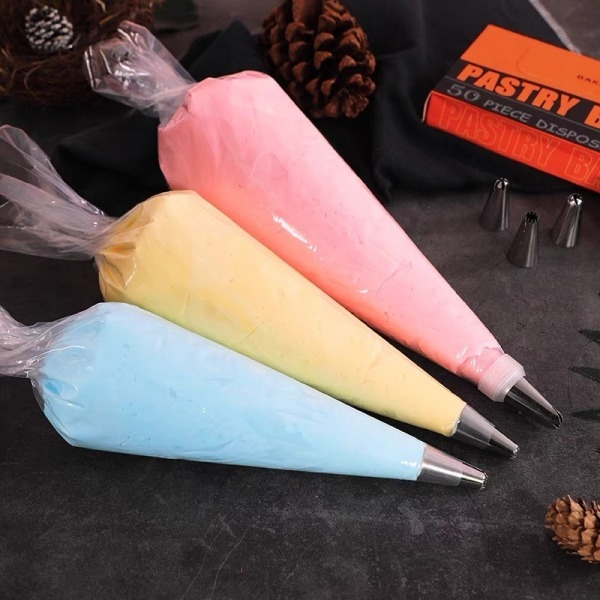 Túi xốp tam giác bắt kem VN SIZE NHỎ - Xấp 1kg