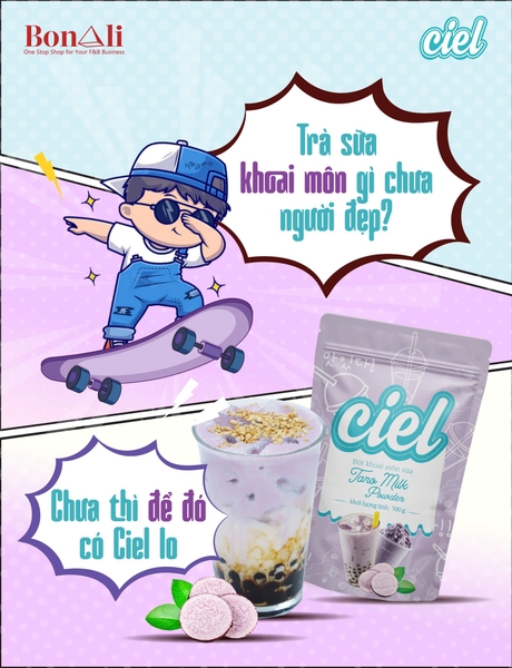 Bột Khoai Môn Sữa CIEL - Gói 500gr