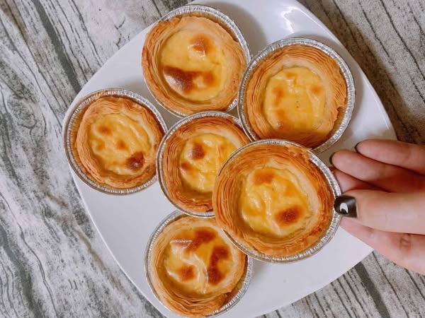 Đế bánh Tart TRỨNG Nhất Hương - Bịch 660gr (30 đế)