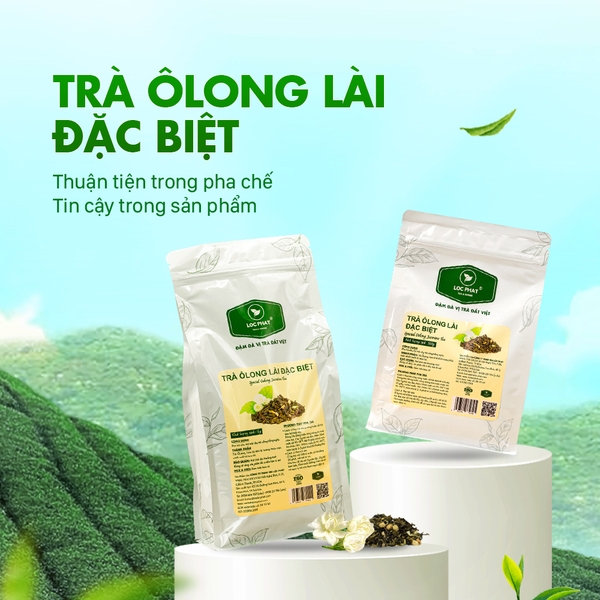 Trà Oolong Lài đặc biệt Lộc Phát - Gói 500gr