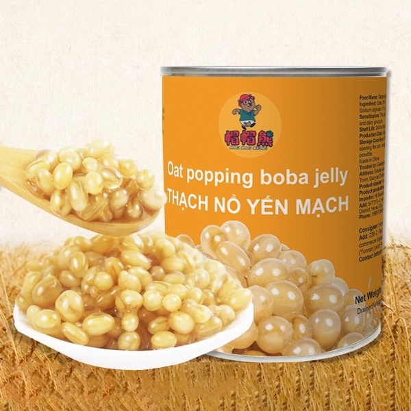Hạt nổ Yến Mạch LERMAO - Lon 850gr