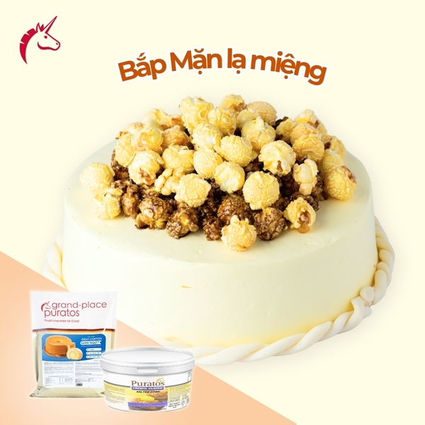 Bột trộn sẵn bánh CHIFFON GIẢM NGỌT Puratos - Gói 1kg