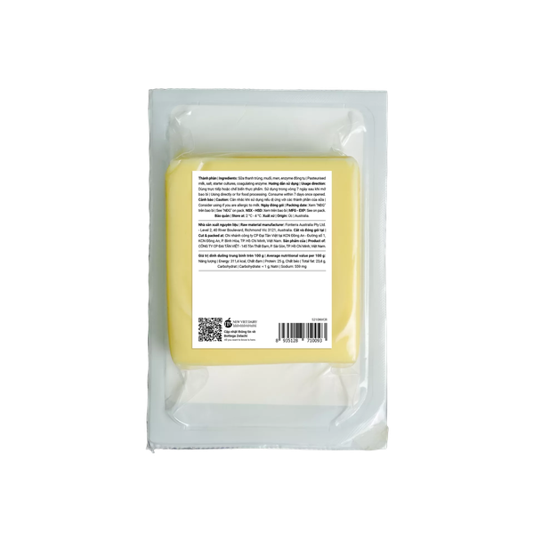 Phô mai Kéo Sợi Mozzarella nguyên KHỐI ZELACHI - Cục 200gr (5210NVCR)