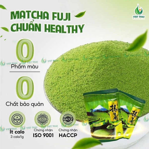 Bột Trà Xanh Matcha FUJI Nhật Bản - Gói 100gr