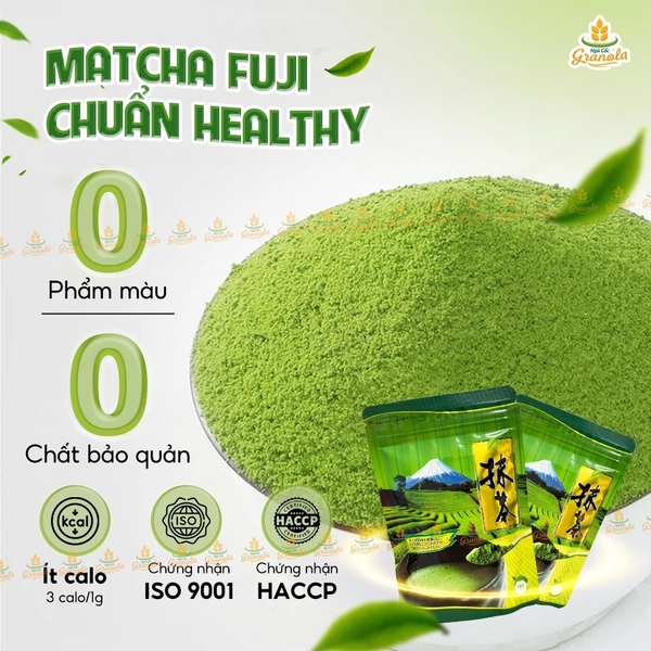 Bột Trà Xanh Matcha FUJI Nhật Bản - Gói 100gr