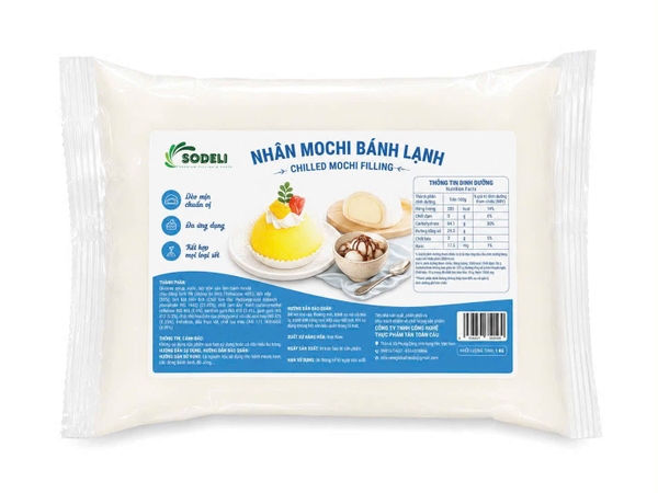 SODELI - Nhân Mochi Bánh LẠNH - Gói 1kg