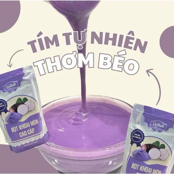 Bột Khoai Môn Cao Cấp UPDELI - Gói 500gr