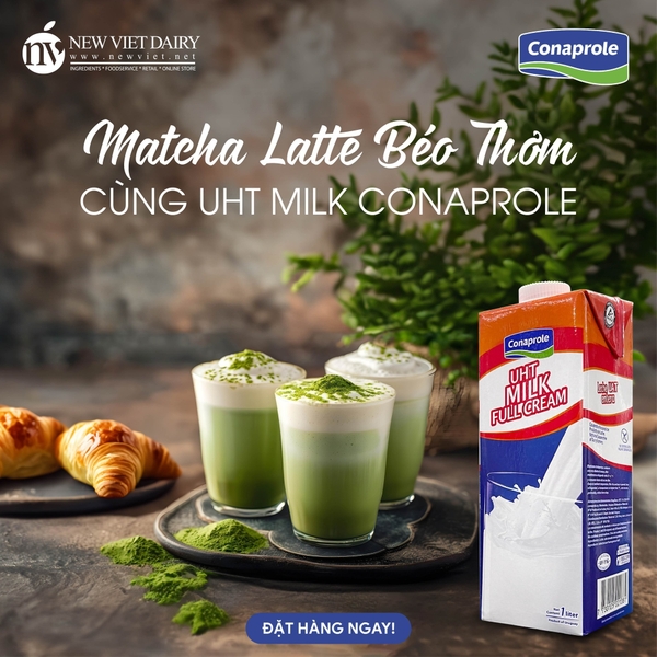 Sữa Tươi Nguyên Kem UHT Milk Full Cream CONAPROLE (2482COFM) - Hộp 1L