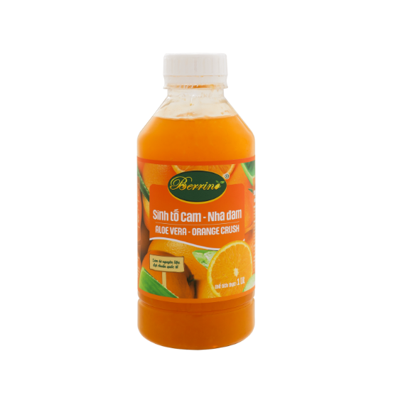 Sinh tố Cam Nha Đam BERRINO - Chai 1L