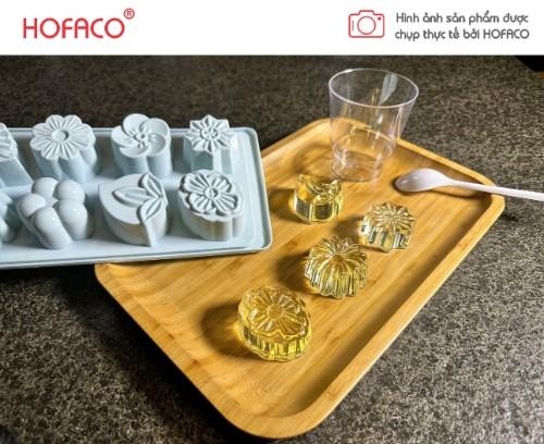 Khay Đá Nhựa Lá Bông 3 8c Hofaco (HPL67)