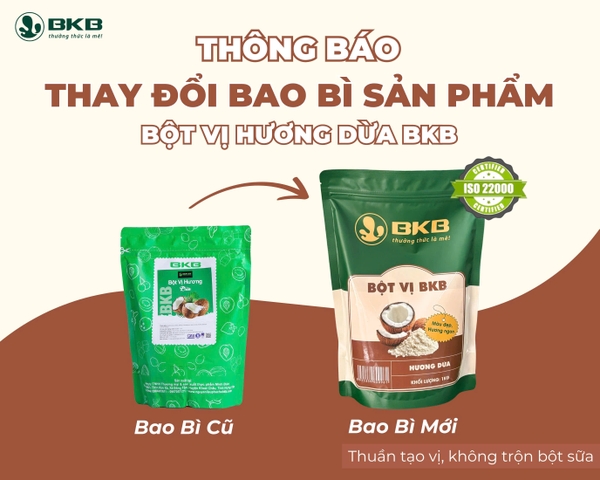 Bột vị hương Socola BKB - Gói 1kg (Mua 10 gói giảm 3k/1 gói)