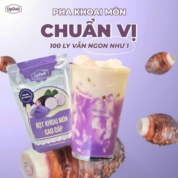 Bột Khoai Môn Cao Cấp UPDELI - Gói 500gr