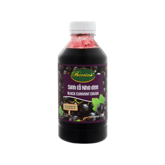Sinh tố Nho Đen BERRINO - Chai 1L