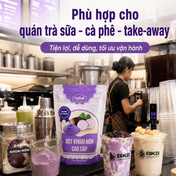 Bột Khoai Môn Cao Cấp UPDELI - Gói 500gr