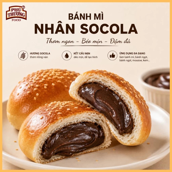 PTFOOD - Nhân Trung Thu SOCOLA - Gói 1kg